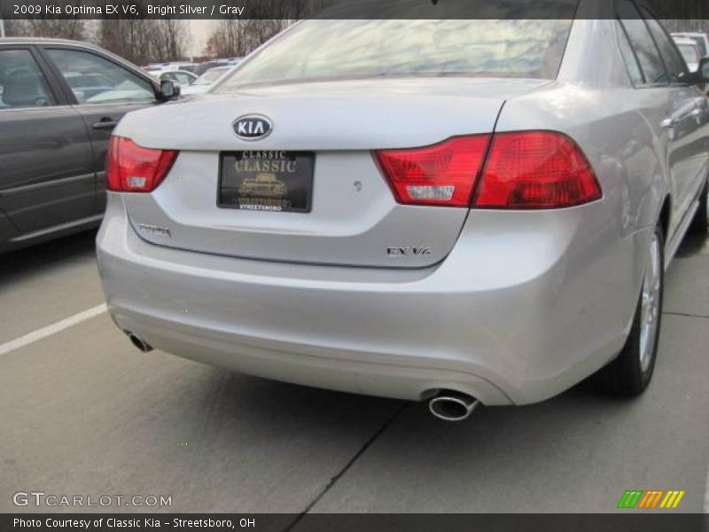 Bright Silver / Gray 2009 Kia Optima EX V6