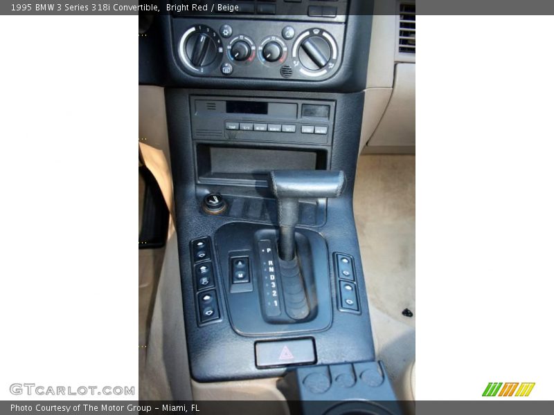 Bright Red / Beige 1995 BMW 3 Series 318i Convertible