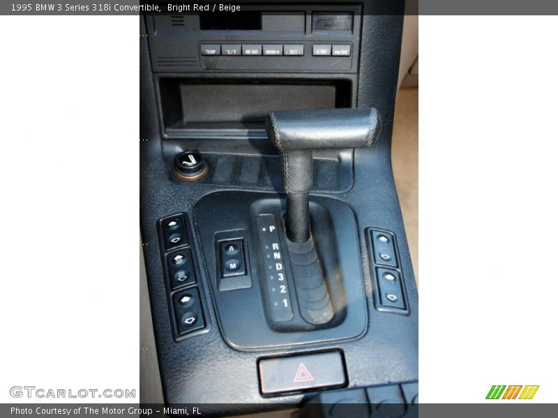 Bright Red / Beige 1995 BMW 3 Series 318i Convertible