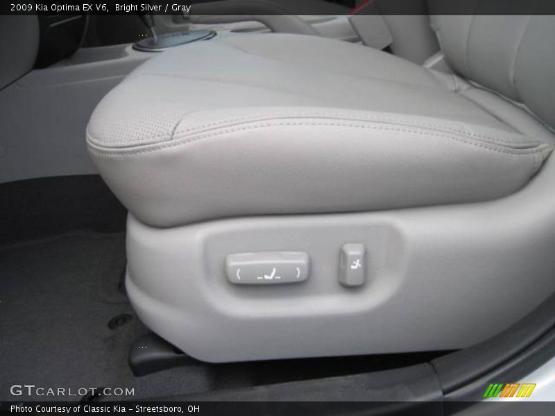 Bright Silver / Gray 2009 Kia Optima EX V6