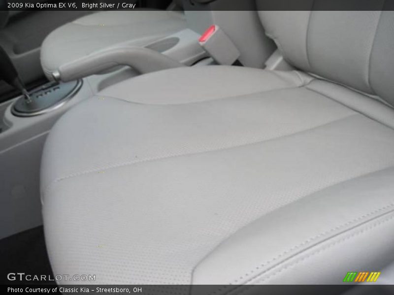 Bright Silver / Gray 2009 Kia Optima EX V6