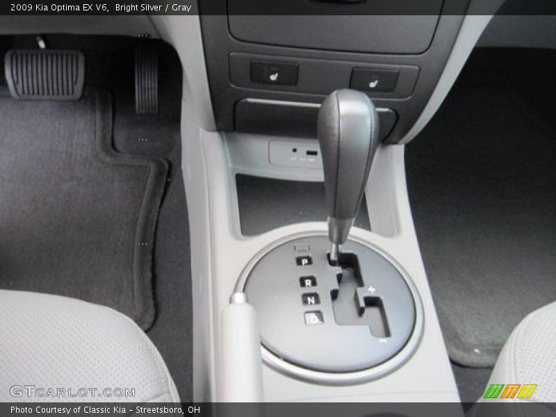 Bright Silver / Gray 2009 Kia Optima EX V6