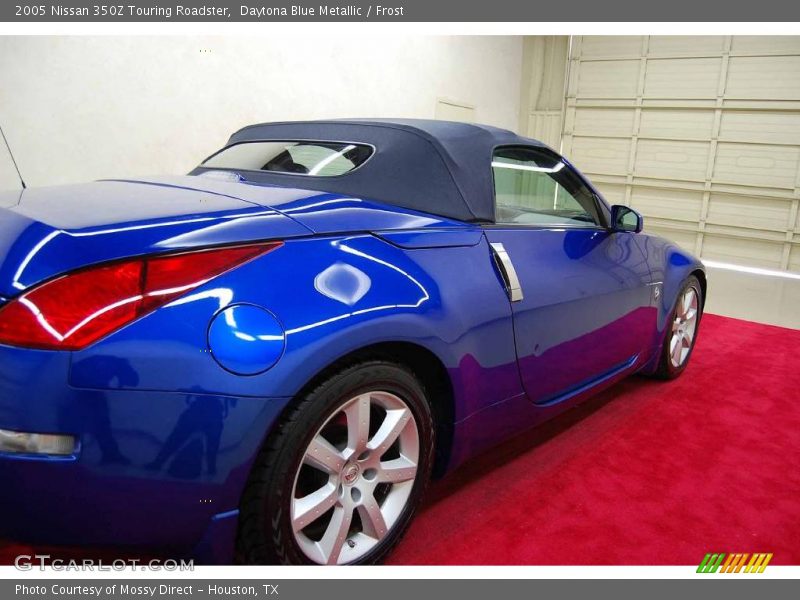 Daytona Blue Metallic / Frost 2005 Nissan 350Z Touring Roadster