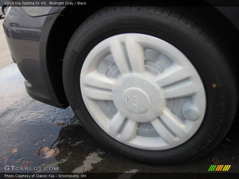 Midnight Gray / Black 2009 Kia Optima SX V6