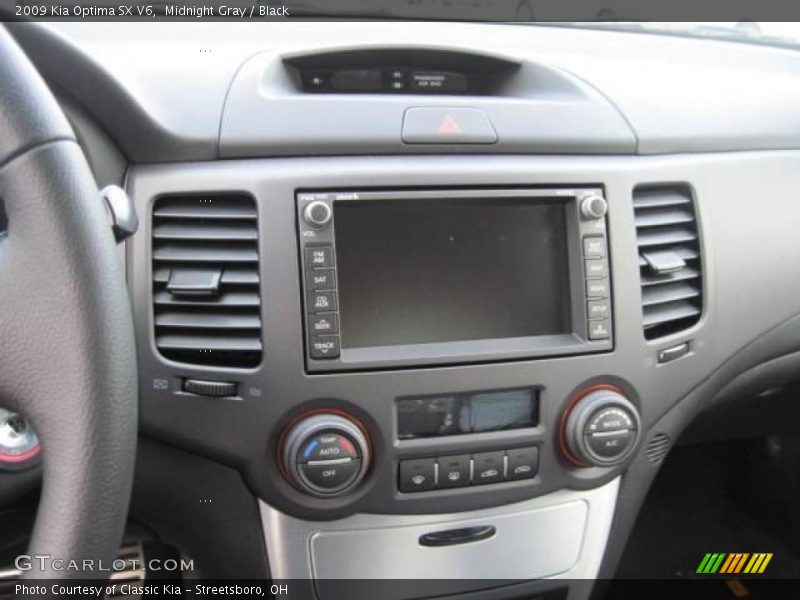 Midnight Gray / Black 2009 Kia Optima SX V6