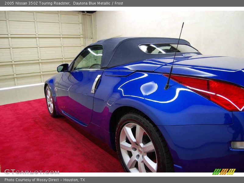 Daytona Blue Metallic / Frost 2005 Nissan 350Z Touring Roadster