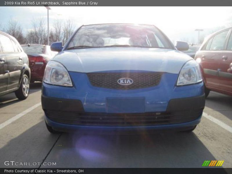 Sapphire Blue / Gray 2009 Kia Rio Rio5 LX Hatchback