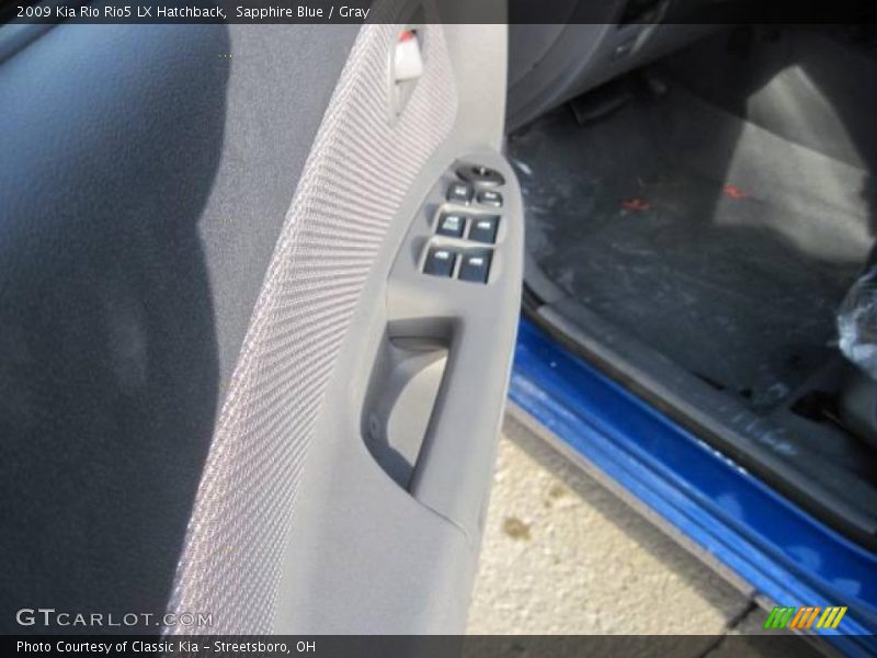 Sapphire Blue / Gray 2009 Kia Rio Rio5 LX Hatchback