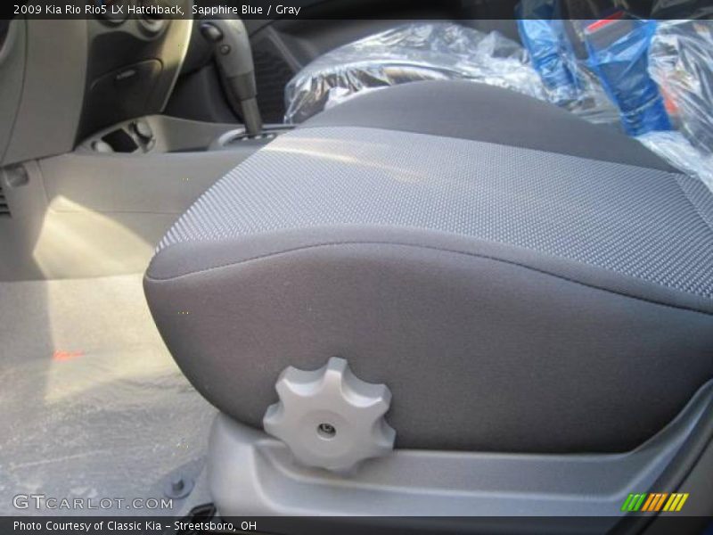 Sapphire Blue / Gray 2009 Kia Rio Rio5 LX Hatchback
