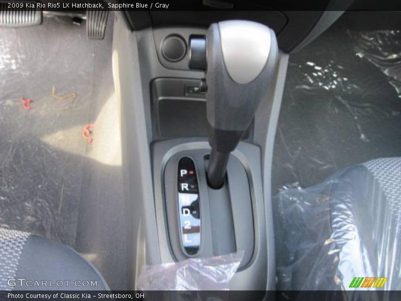 Sapphire Blue / Gray 2009 Kia Rio Rio5 LX Hatchback