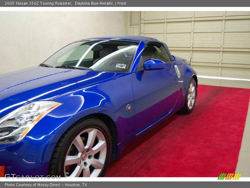 Daytona Blue Metallic / Frost 2005 Nissan 350Z Touring Roadster