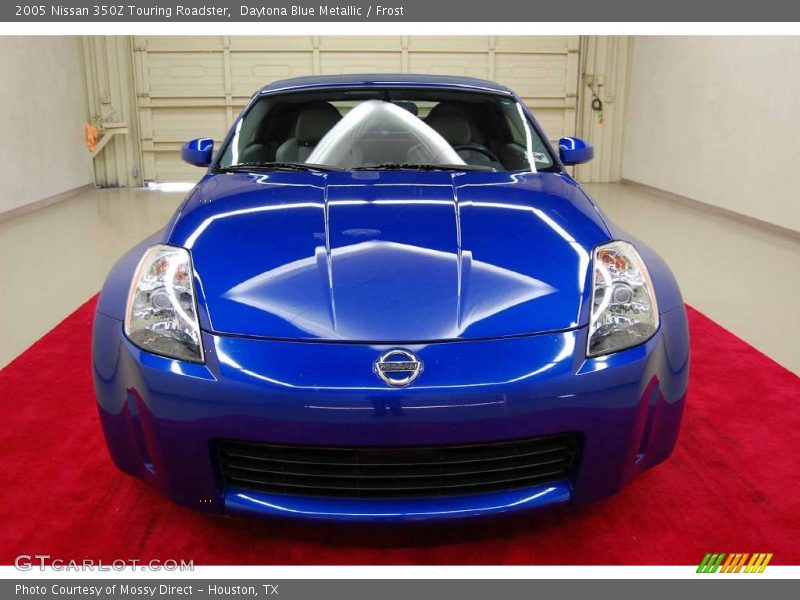 Daytona Blue Metallic / Frost 2005 Nissan 350Z Touring Roadster