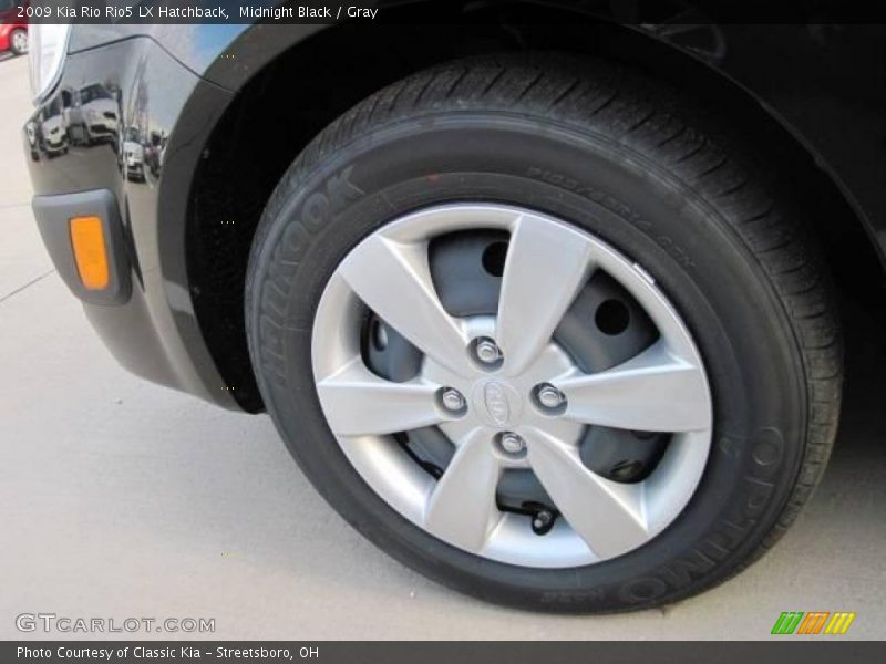 Midnight Black / Gray 2009 Kia Rio Rio5 LX Hatchback