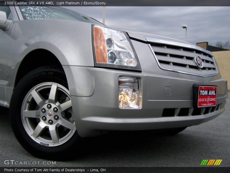 Light Platinum / Ebony/Ebony 2008 Cadillac SRX 4 V6 AWD