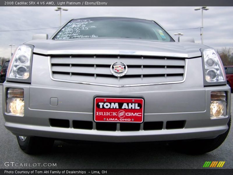 Light Platinum / Ebony/Ebony 2008 Cadillac SRX 4 V6 AWD