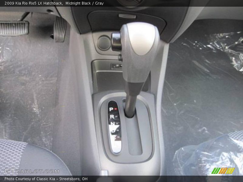 Midnight Black / Gray 2009 Kia Rio Rio5 LX Hatchback