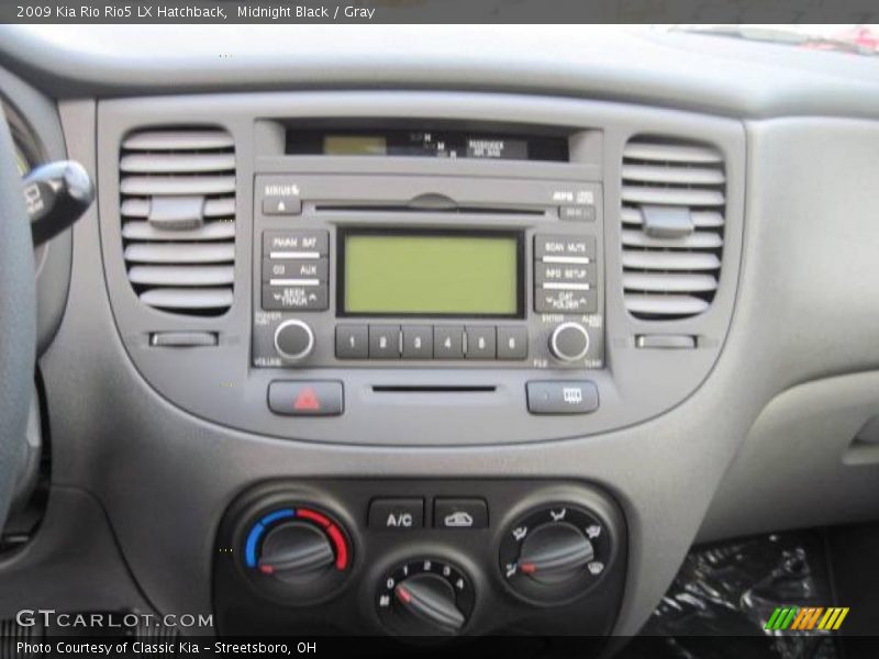 Midnight Black / Gray 2009 Kia Rio Rio5 LX Hatchback