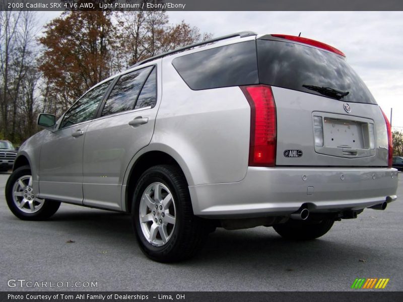 Light Platinum / Ebony/Ebony 2008 Cadillac SRX 4 V6 AWD
