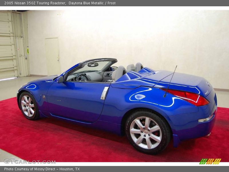 Daytona Blue Metallic / Frost 2005 Nissan 350Z Touring Roadster