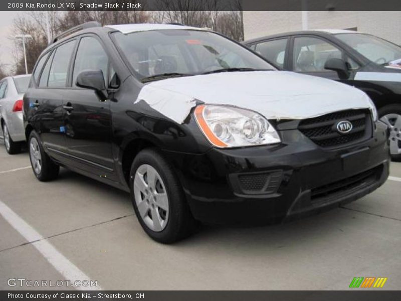 Shadow Black / Black 2009 Kia Rondo LX V6