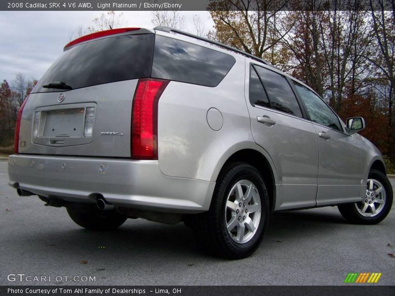 Light Platinum / Ebony/Ebony 2008 Cadillac SRX 4 V6 AWD