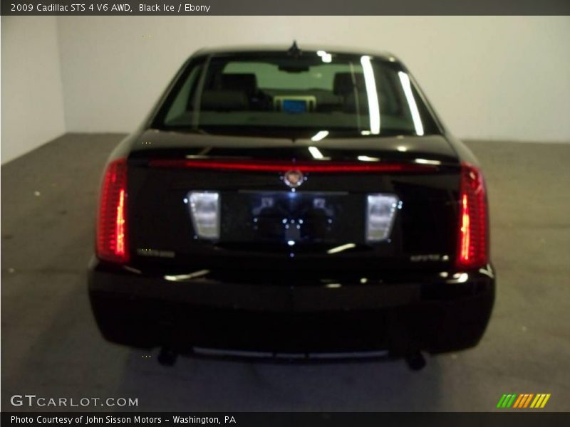 Black Ice / Ebony 2009 Cadillac STS 4 V6 AWD