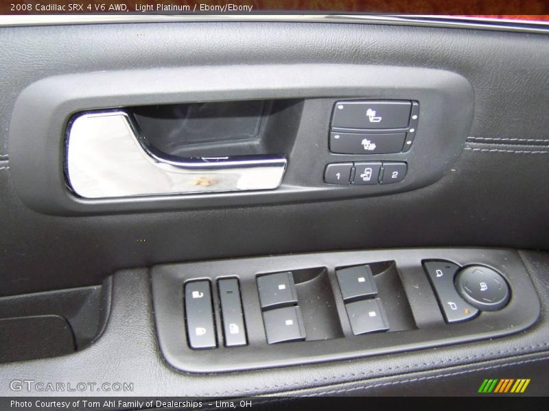 Light Platinum / Ebony/Ebony 2008 Cadillac SRX 4 V6 AWD