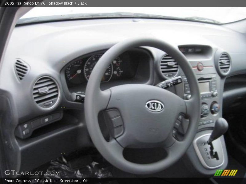 Shadow Black / Black 2009 Kia Rondo LX V6