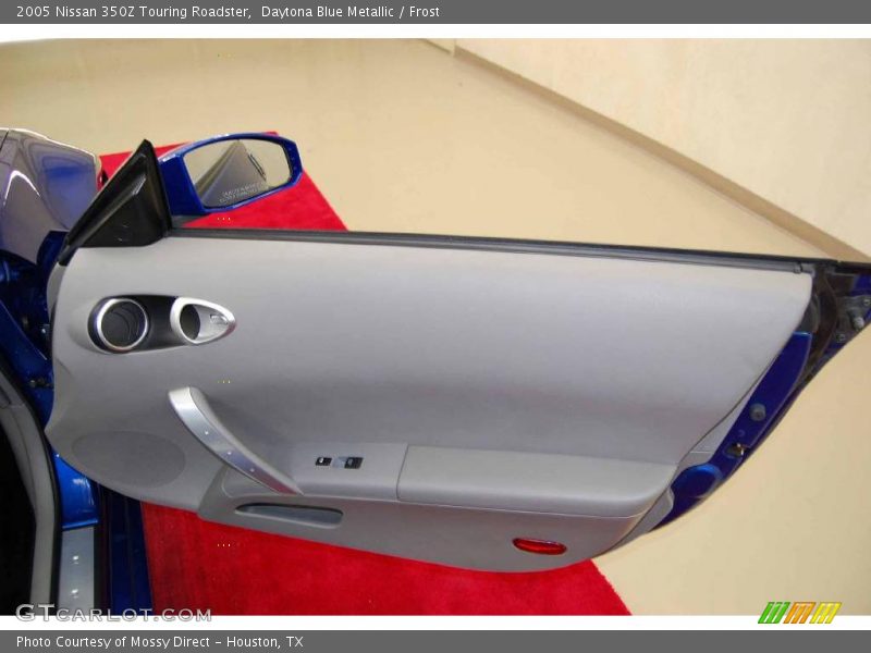 Daytona Blue Metallic / Frost 2005 Nissan 350Z Touring Roadster