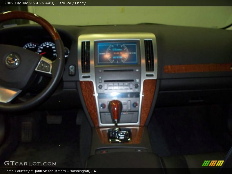 Black Ice / Ebony 2009 Cadillac STS 4 V6 AWD