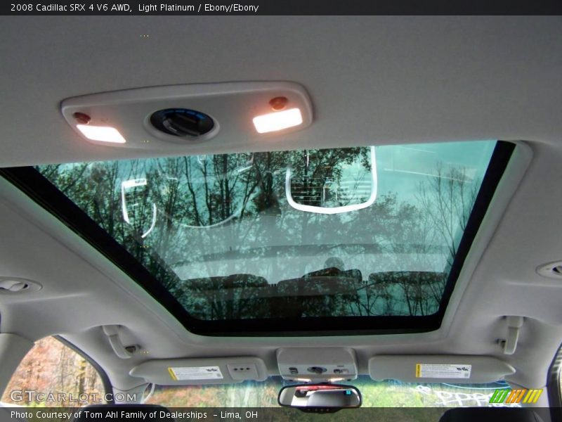 Light Platinum / Ebony/Ebony 2008 Cadillac SRX 4 V6 AWD