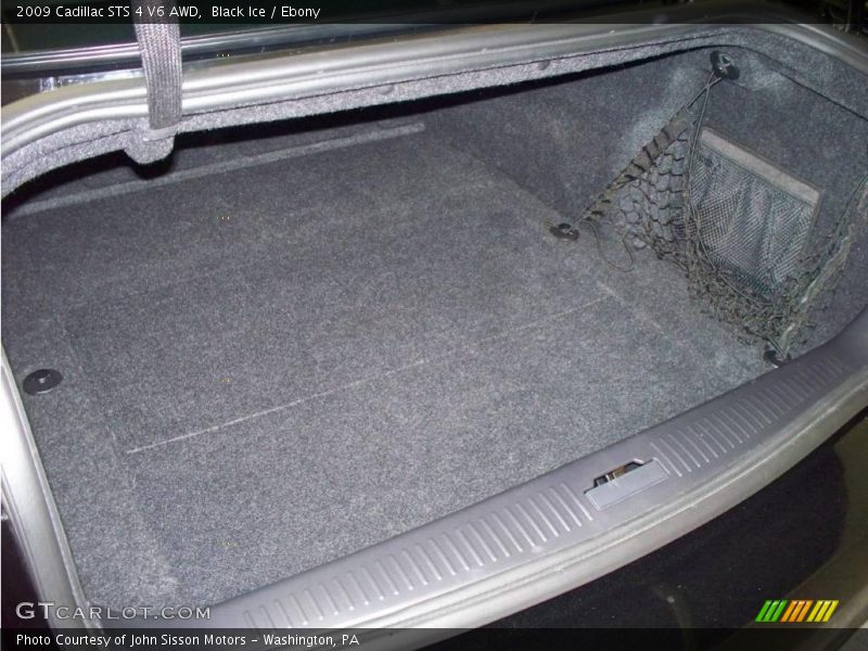 Black Ice / Ebony 2009 Cadillac STS 4 V6 AWD