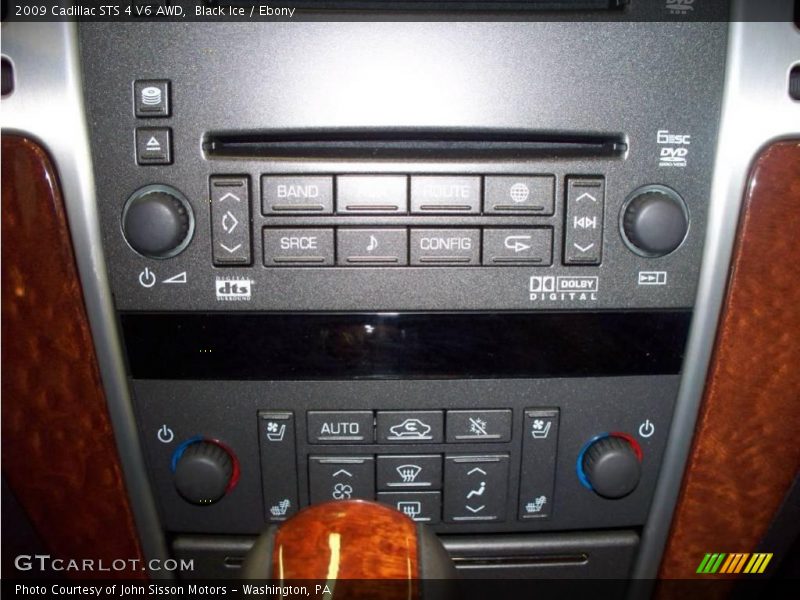 Black Ice / Ebony 2009 Cadillac STS 4 V6 AWD