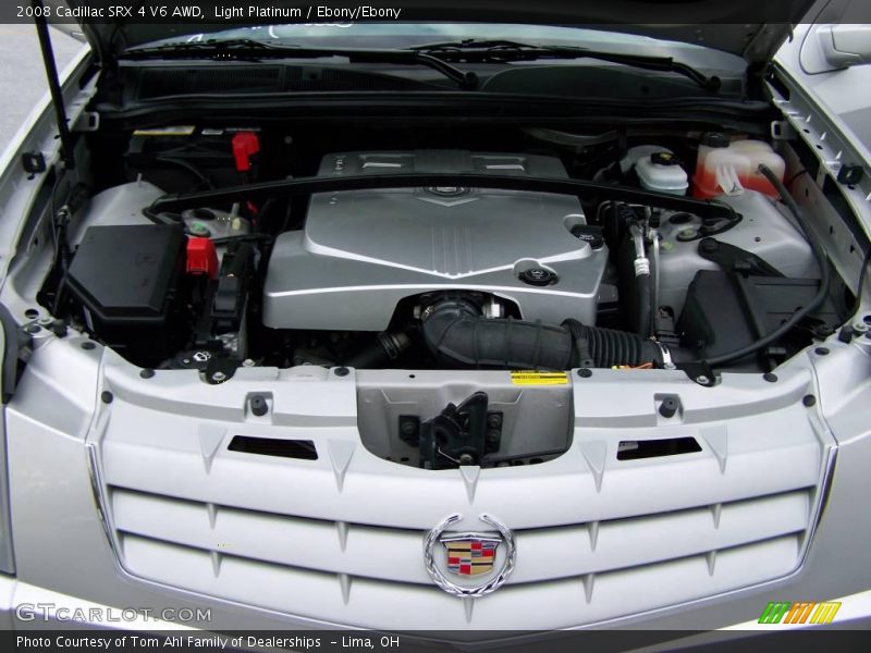 Light Platinum / Ebony/Ebony 2008 Cadillac SRX 4 V6 AWD