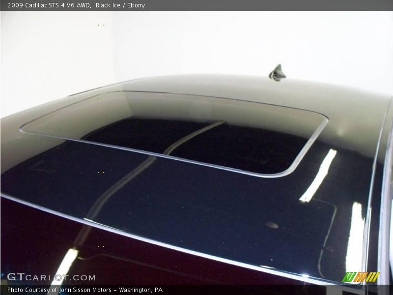 Black Ice / Ebony 2009 Cadillac STS 4 V6 AWD