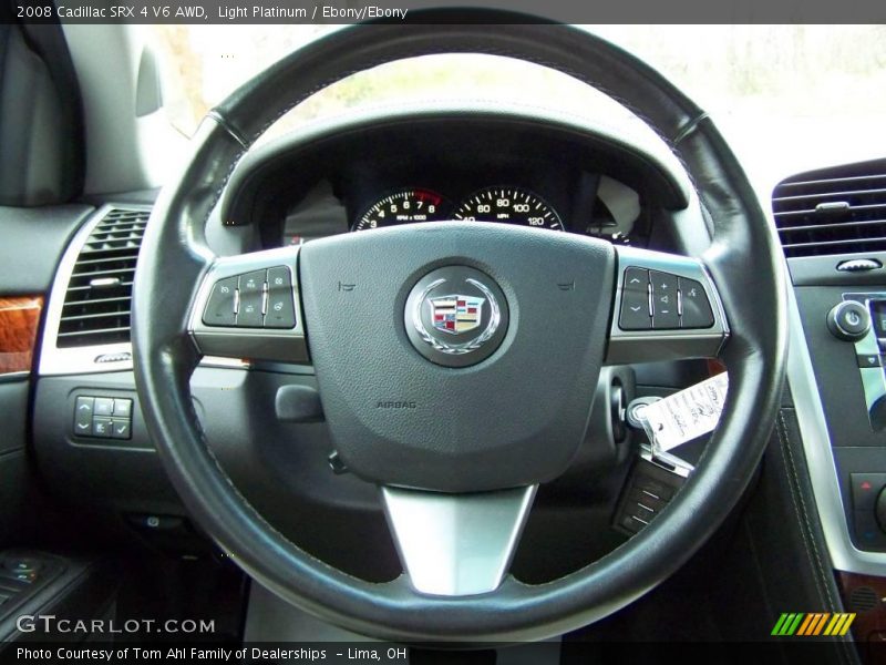 Light Platinum / Ebony/Ebony 2008 Cadillac SRX 4 V6 AWD