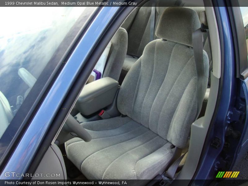 Medium Opal Blue Metallic / Medium Gray 1999 Chevrolet Malibu Sedan