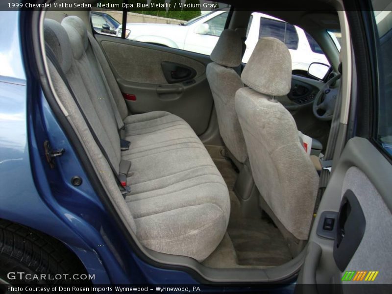 Medium Opal Blue Metallic / Medium Gray 1999 Chevrolet Malibu Sedan