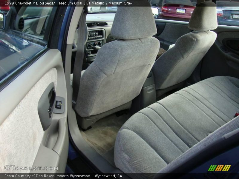 Medium Opal Blue Metallic / Medium Gray 1999 Chevrolet Malibu Sedan
