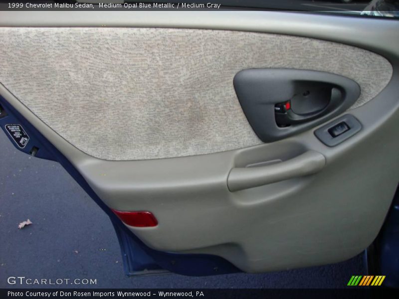 Medium Opal Blue Metallic / Medium Gray 1999 Chevrolet Malibu Sedan