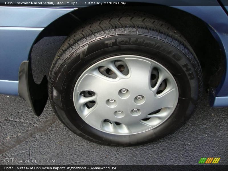 Medium Opal Blue Metallic / Medium Gray 1999 Chevrolet Malibu Sedan