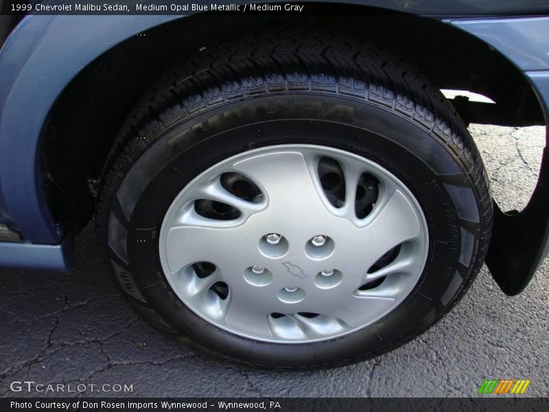 Medium Opal Blue Metallic / Medium Gray 1999 Chevrolet Malibu Sedan