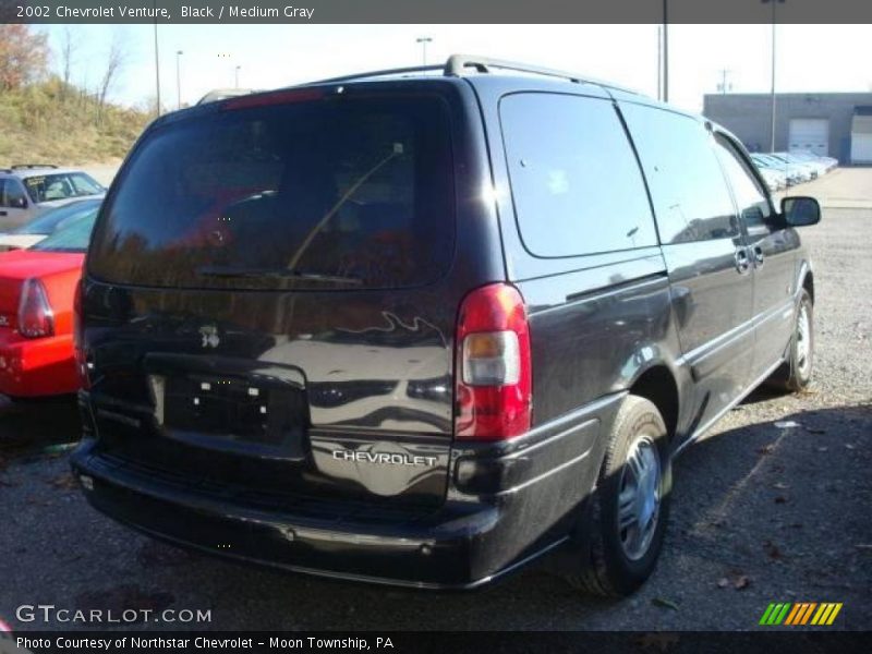 Black / Medium Gray 2002 Chevrolet Venture