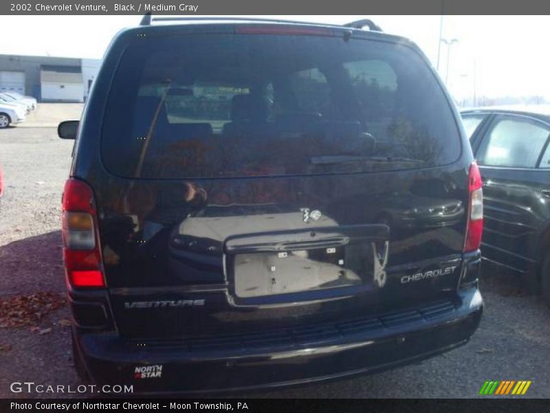 Black / Medium Gray 2002 Chevrolet Venture