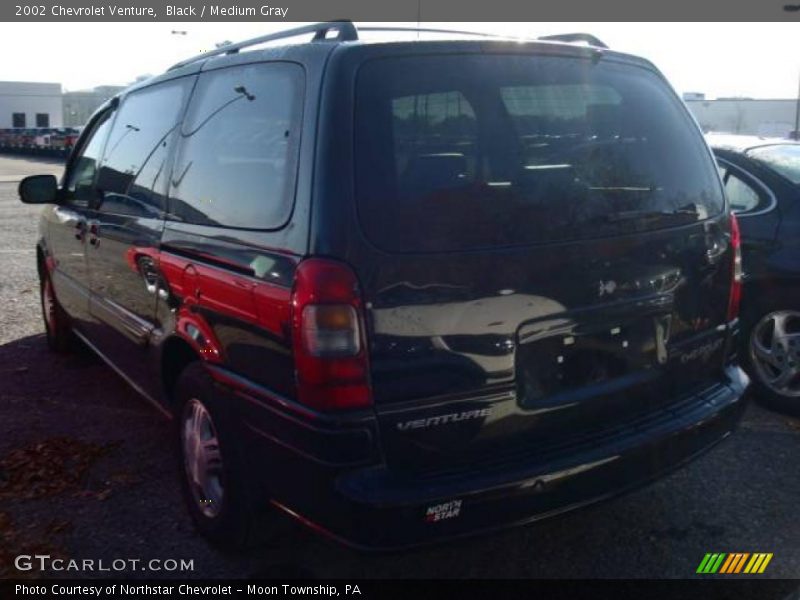 Black / Medium Gray 2002 Chevrolet Venture