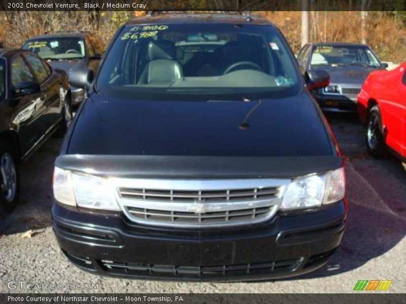 Black / Medium Gray 2002 Chevrolet Venture