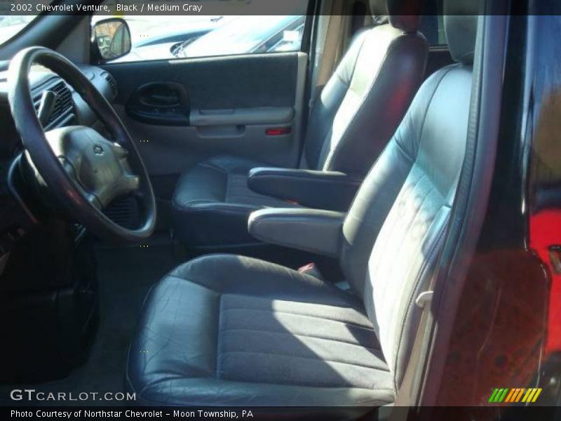Black / Medium Gray 2002 Chevrolet Venture