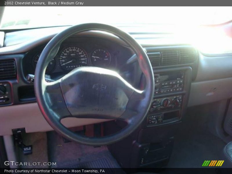 Black / Medium Gray 2002 Chevrolet Venture