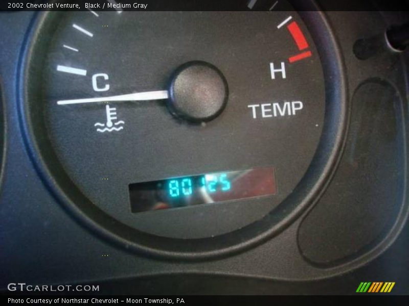 Black / Medium Gray 2002 Chevrolet Venture