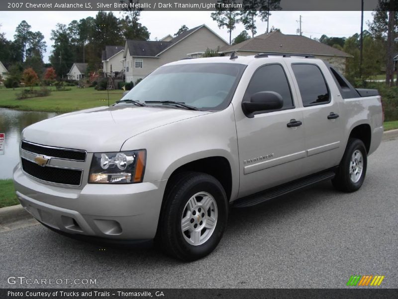 Silver Birch Metallic / Dark Titanium/Light Titanium 2007 Chevrolet Avalanche LS